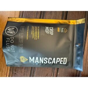 Manscaped Crop Mop Ball Butt Body Wipes 15 Ct Individually Wrapped Refined Scent